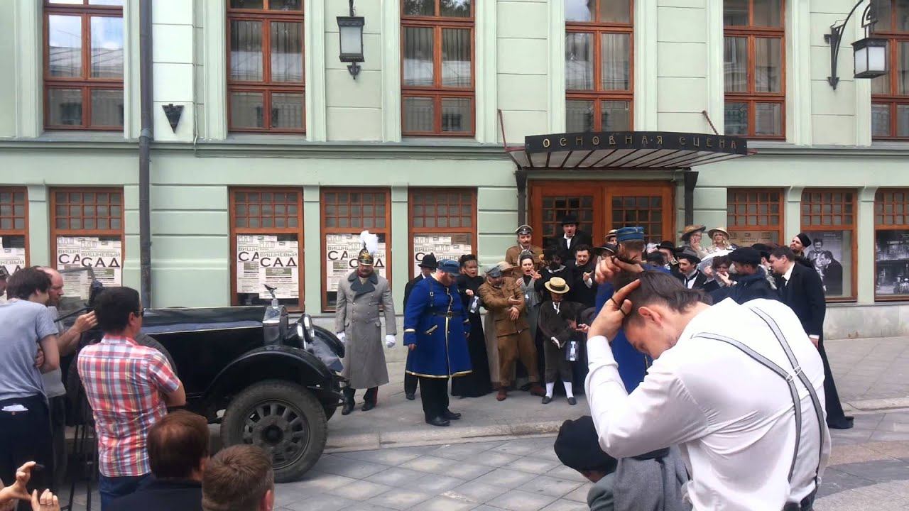 Пореченков. Съемки сериала Куприн на Охотном ряду смотреть онлайн
