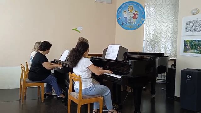 Фортепианный ансамбль преподавателей МБУДО "ДШИ №21" г. Саратов смотреть онлайн