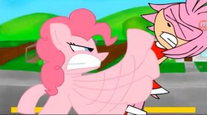 Amy vs pinkie pie reaction ft ocean sparkle