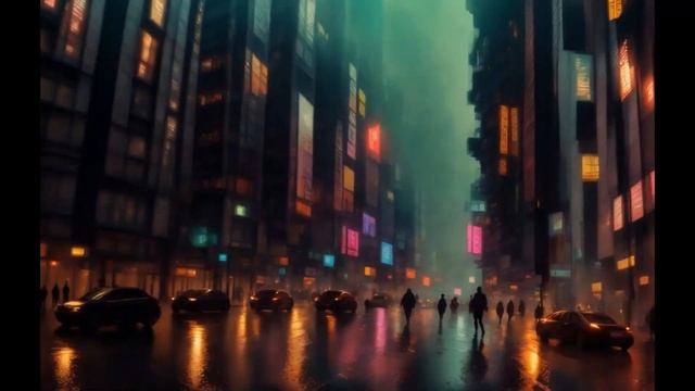 Neon Dream - Busy street смотреть онлайн