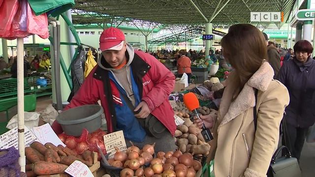 Весенний ассортимент Зелёного рынка. Что почём смотреть онлайн