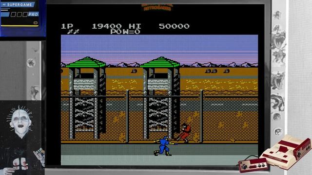 GREEN BERET. NES. FDS FAMICOM - NESRGB - OSSC - N8 SUPERGAME PRO- Toma de contacto/intento смотреть онлайн