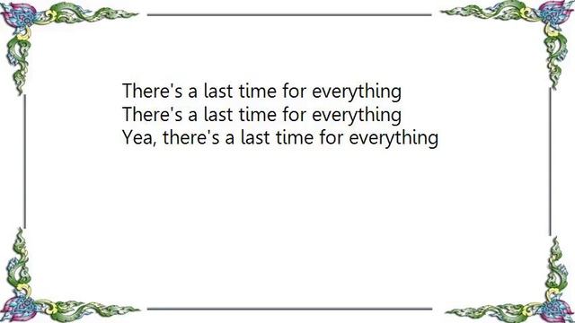 Division of Laura Lee - There's a Last Time for Everything Lyrics смотреть онлайн