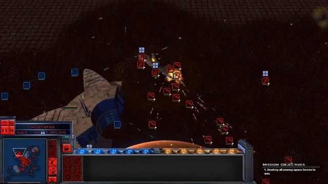 Star Wars: Empire at War: FOC - BattleFront Commander Mod Gameplay #75 смотреть онлайн