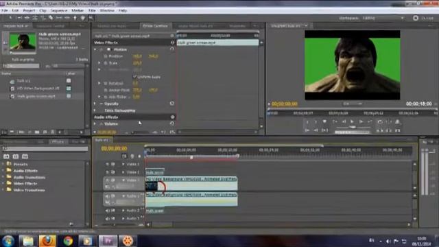 Tutorial Chroma Key - Adobe Premiere CS5 смотреть онлайн