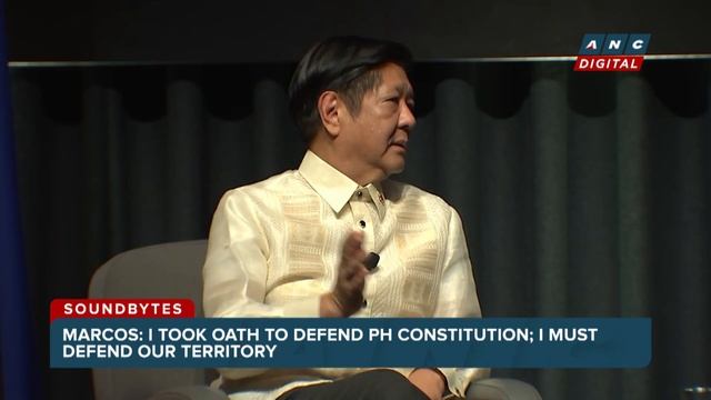 Marcos: I took oath to defend PH Constitution; I must defend our territory | ANC смотреть онлайн