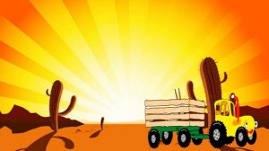 Песенки для детей   Едет Трактор 2018 2 я серия   мультики про машинки