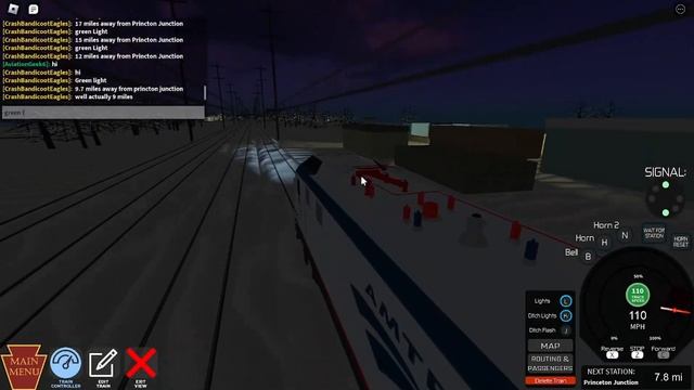 Northeast Corridor Train Simulator Roblox Amtrak Keystone Train Driving (Part 1)