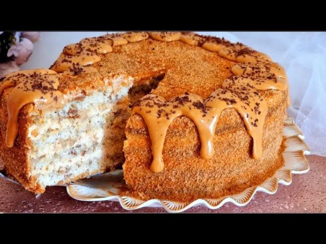 Это вкуснее ,чем вы можете представить!Ну очень вкусный Торт за 20 минут .