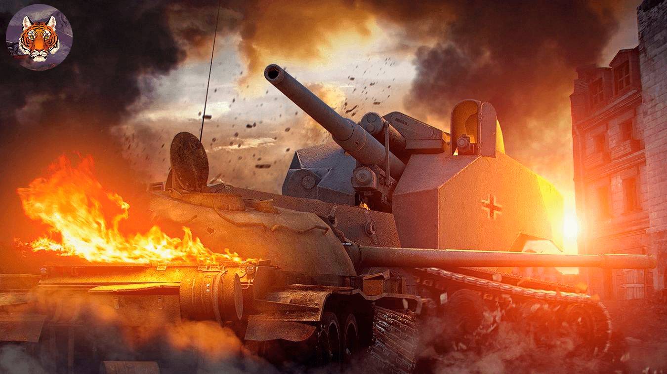 Waffenträger auf E 100 Превращает врагов в пепел, как настоящий Левиафан! смотреть онлайн