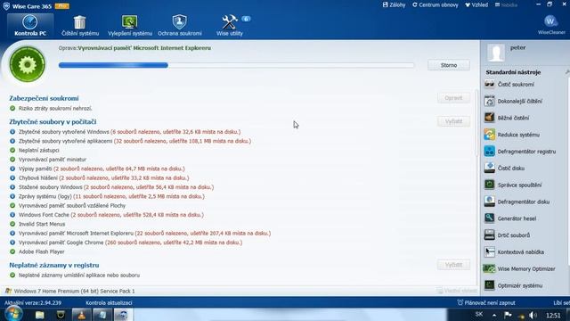 Čistenie PC - Wise Care 365 - FREE čistenie смотреть онлайн