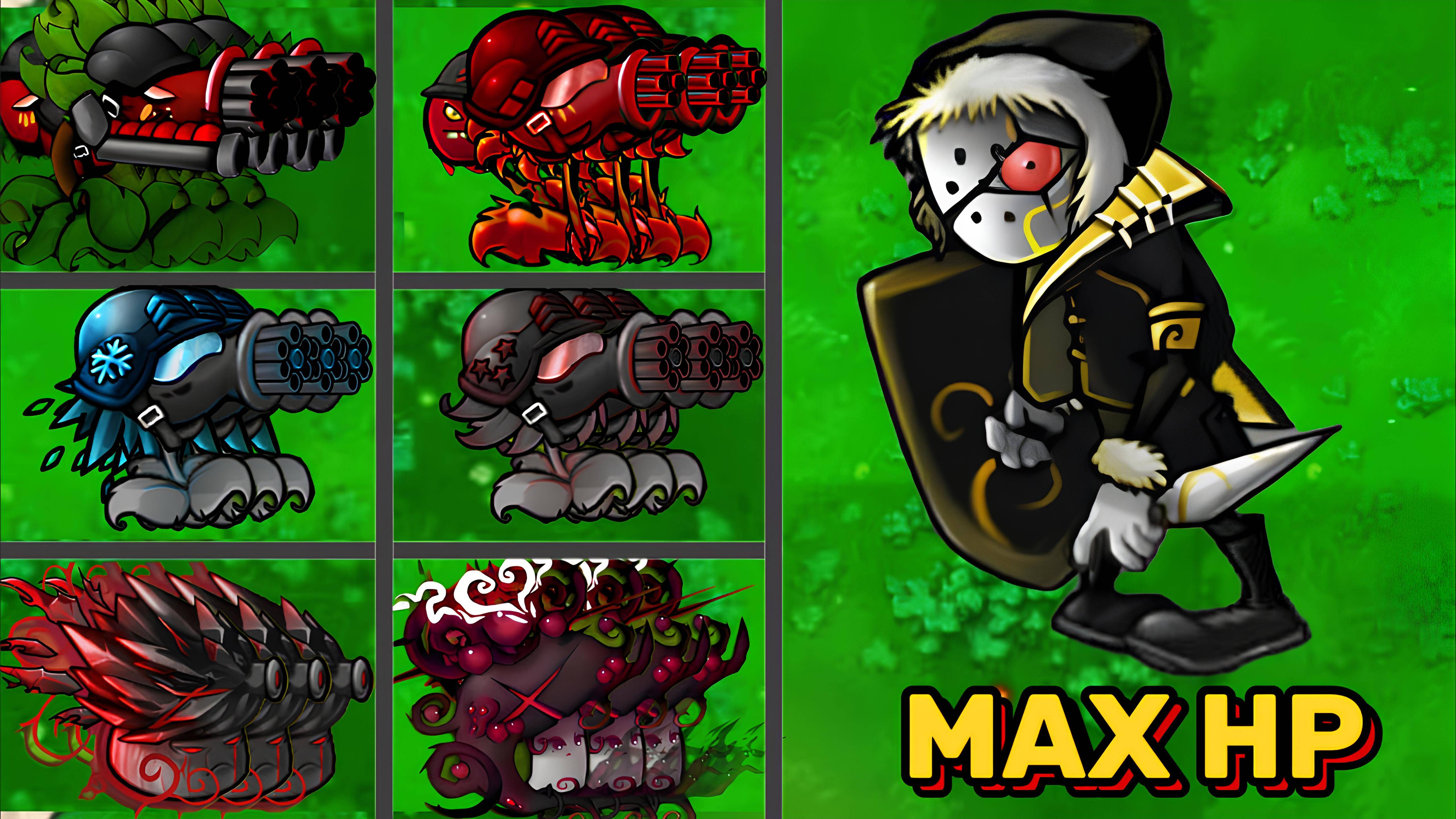 PVZ Fusion 2.3.1 : Все новые растения против нового зомби-эскимоса-гладиатора смотреть онлайн