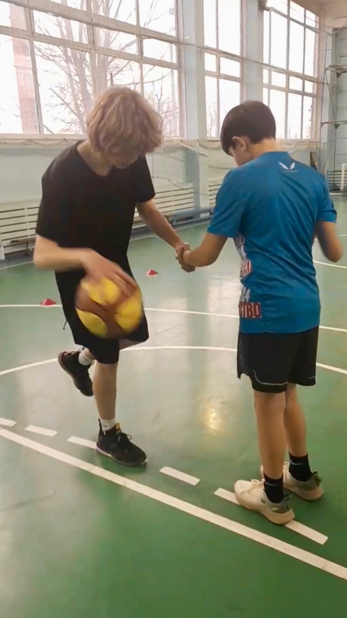 Баскетбольная тренировка секции в г.Ногинске