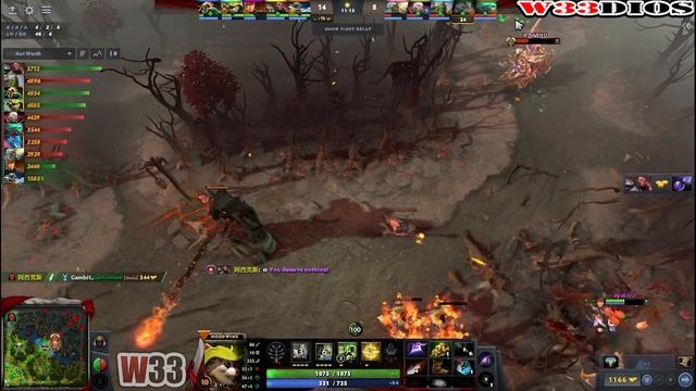 THEY TIP THE WRONG PERSON - w33 Hoodwink MID Dota 2 смотреть онлайн