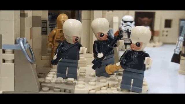 Lego Star wars Cantina Band Stop Motion and Music -LEGOŞİNAS смотреть онлайн