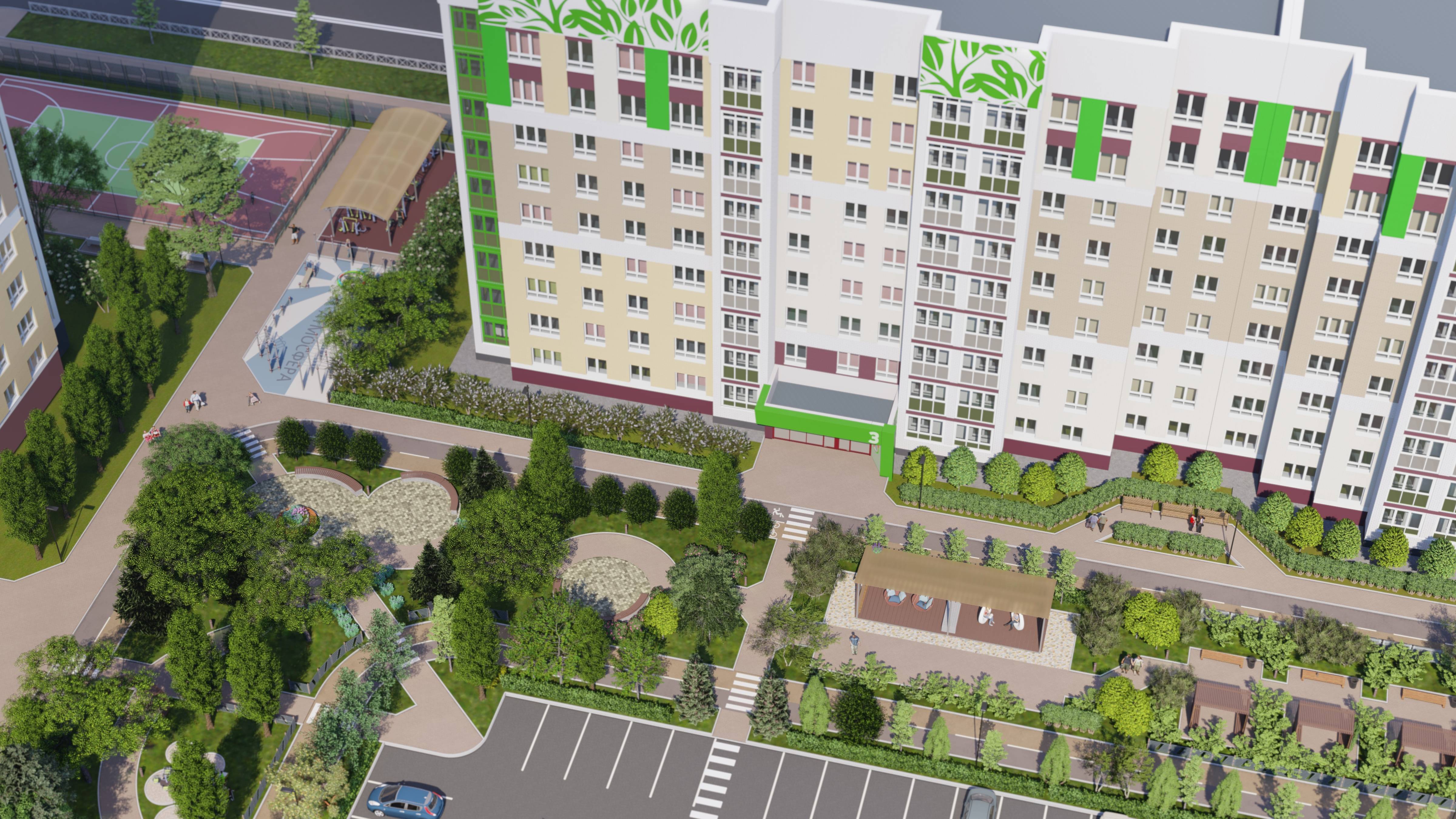 НОВЫЙ ЖИЛОЙ КОМПЛЕКС АТМОСФЕРА В ПАРКЕ И НОВАЯ ПЛОЩАДКА !!!!!!! смотреть онлайн