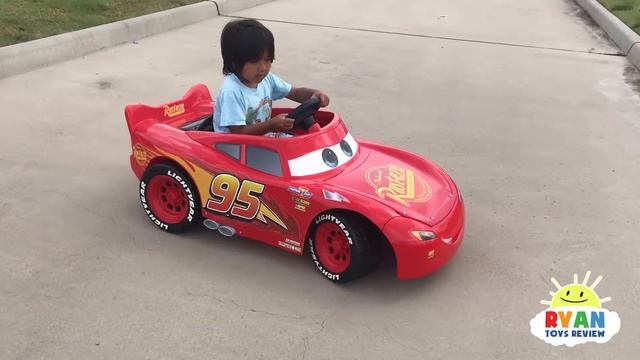 Disney Cars 3 Lightning McQueen Battery Powered Power Wheels For Kids