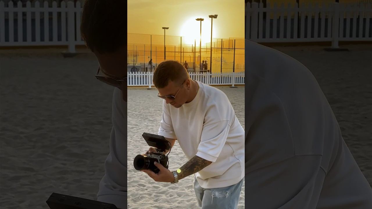 Kite Beach. Cinematic #siruianamorphic #dubai #videography смотреть онлайн