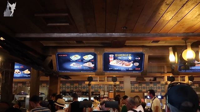 🍽 Menu du Shérif at Cowboy Cookout Barbecue in Disneyland Paris 2018 смотреть онлайн