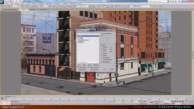 GhostBusters Firestation 3D Modeling Tutor 10 смотреть онлайн
