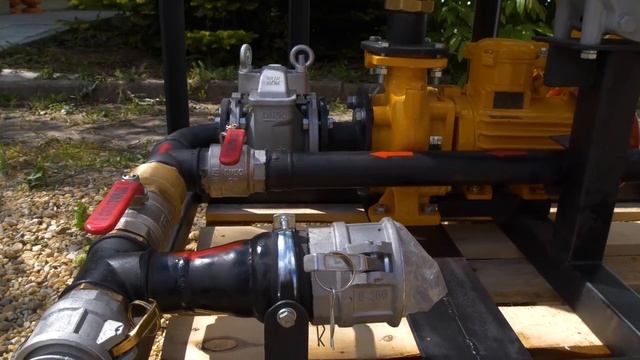 Узел скоростной перекачки топлива с пеногасителем Dn50+efl 5.0 на 20 кубов час