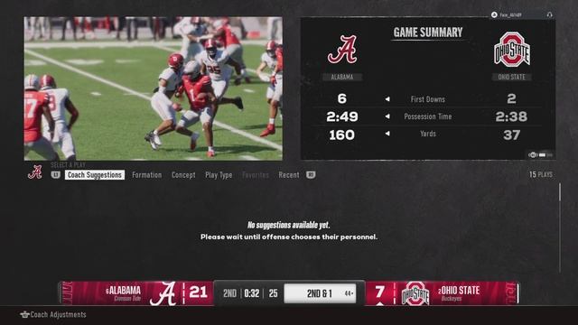 EA SPORTS College Football 2025 (Bama vs Buckeyes) Close GAME смотреть онлайн