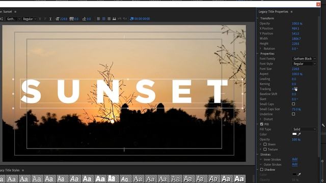 Legacy Title || Full Tutorial || Adobe Premiere Pro CC Class 15 смотреть онлайн