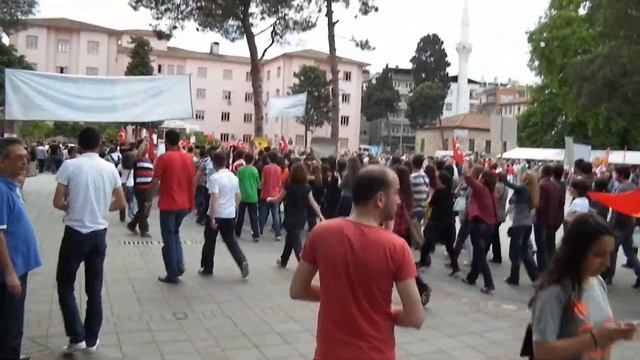 Ünyelilerden Taksim Gezi Parkında Onur Savaşı Veren Insanlara Destek.