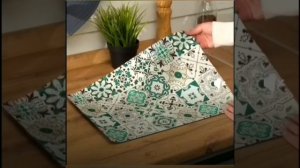 Впитывающий быстросохнущий коврик для сушки посуды на кухонном столе и у раковины #fashion  #ozon