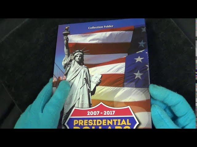 Обзор альбома для долларов серии Президенты США смотреть онлайн