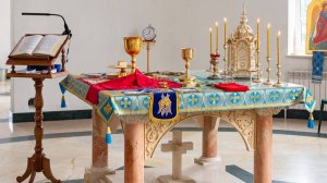 Поздняя Божественная Литургия. Благовещение Пресвятой Богородицы