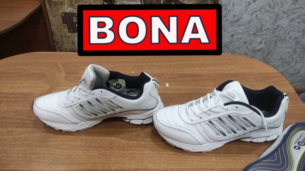 Кроссовки BONA c Алиэкспресс обзор. Обувь бона