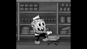 Старая серия Губка боба 1922 года английская версия