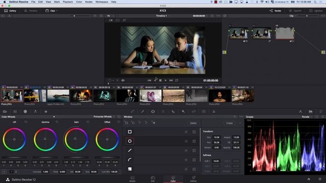 Adding a Beam of Light in DaVinci Resolve смотреть онлайн