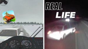 Реконструкция аварии с "Toyota Carina" "Грузовиком" и другими машинами #20