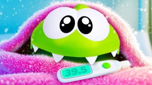 Ам Ням сбежал на улицу! Приключения в песочнице и видео про игрушки для малышей