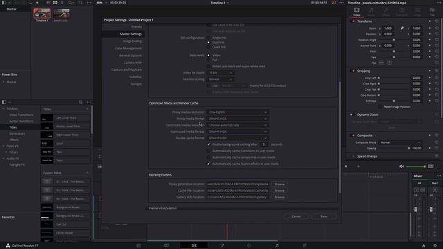 4k Videók Vágása Gyenge Gépen | Davinci Resolve 17 Ingyenes Videószerkesztő Program | PROXY