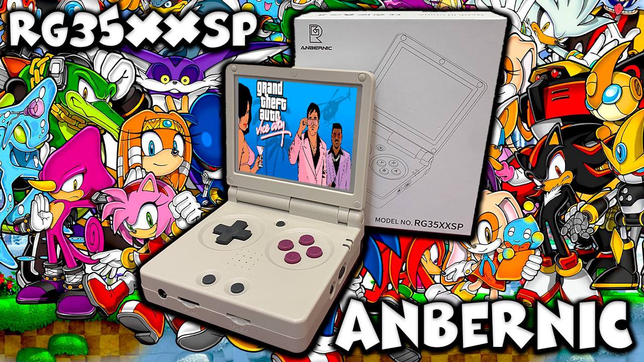 Anbernic RG35XXSP - большой обзор смотреть онлайн