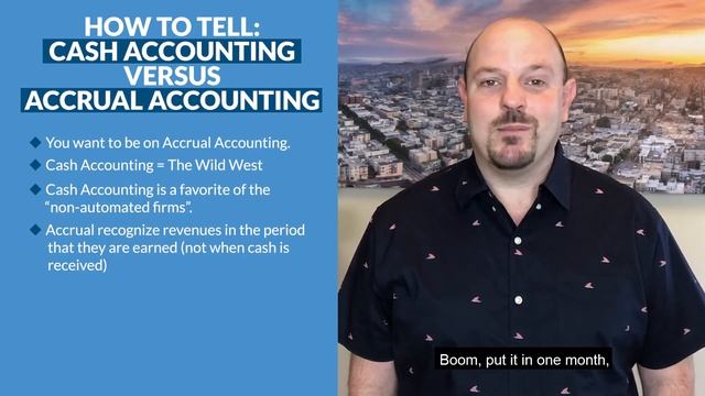 How can you tell if your Accountant is doing Cash Accounting vs. Accrual Accounting? смотреть онлайн