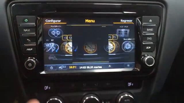 AX-C279 Equipo multimedia S100 para Skoda Octavia 3 смотреть онлайн