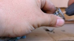 Восстановление личинки Рено Дастер по заводской ключ с помощью очистителя и растворителя