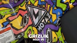 Детский бензиновый квадроцикл MOTAX GRIZLIK MIDI PS BW