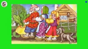 The Giant Turnip Fairy Tale in English for Kids