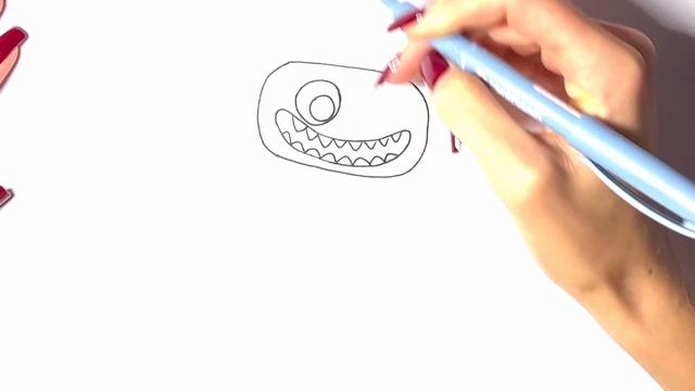 Create Art: Drawing Lime, Muscular Monster Jumbo Josh – Easy Guided Tutorial смотреть онлайн