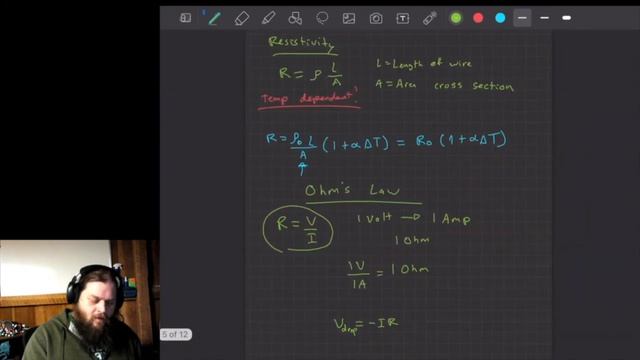 Live Stream - PH 232 - Current, Resistance, & Ohm's Law смотреть онлайн