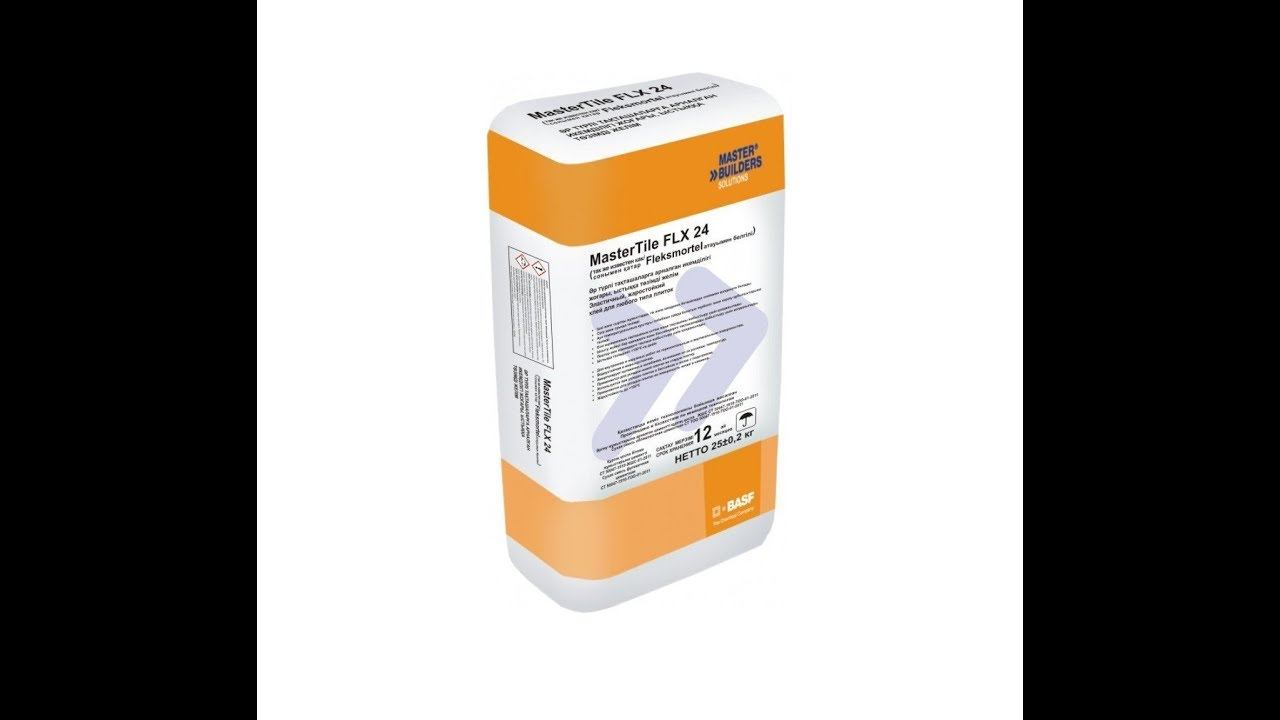 Цементный клей #MasterTile FLX 24 смотреть онлайн