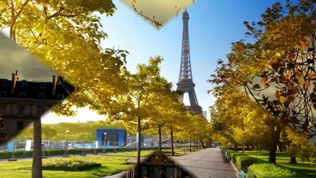 Французский шансон... Париж... Осень ... смотреть онлайн