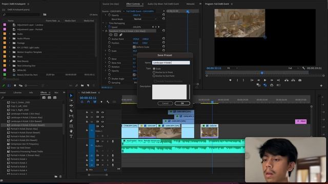 How to Split Screen Landscape in Premiere Pro | Cara bagi 4 layar di Premiere Pro | Free Template смотреть онлайн