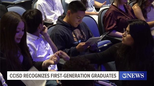 CCISD recognizes first-generation graduates with ceremony Wednesday смотреть онлайн