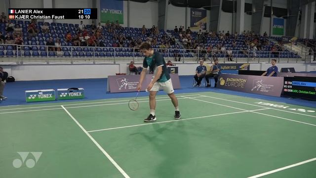 Match point - Alex Lanier vs Christian Faust Kjær - MS, SF - EJC 2022 смотреть онлайн
